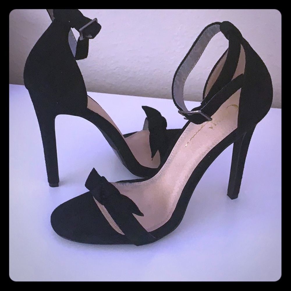 Black heels